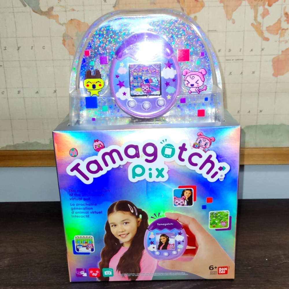 BRAND NEW Tamagotchi Pix - Purple